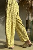 Indira Classic Barrel Pant Soft Ochre & Deep Ochre
